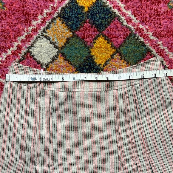 Celine A-Line Skirt Wool with pleats - Picture 9 of 12